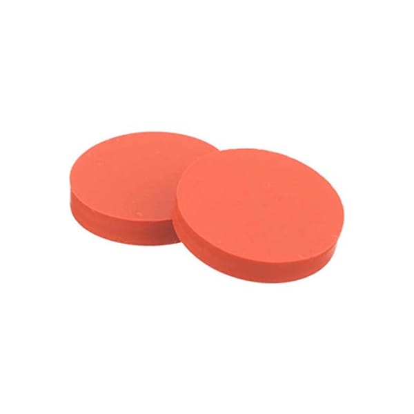 Cp Lab Safety. Wheaton 15mm Septa, PTFE /Red Rubber, Case of 100 W240594 - main